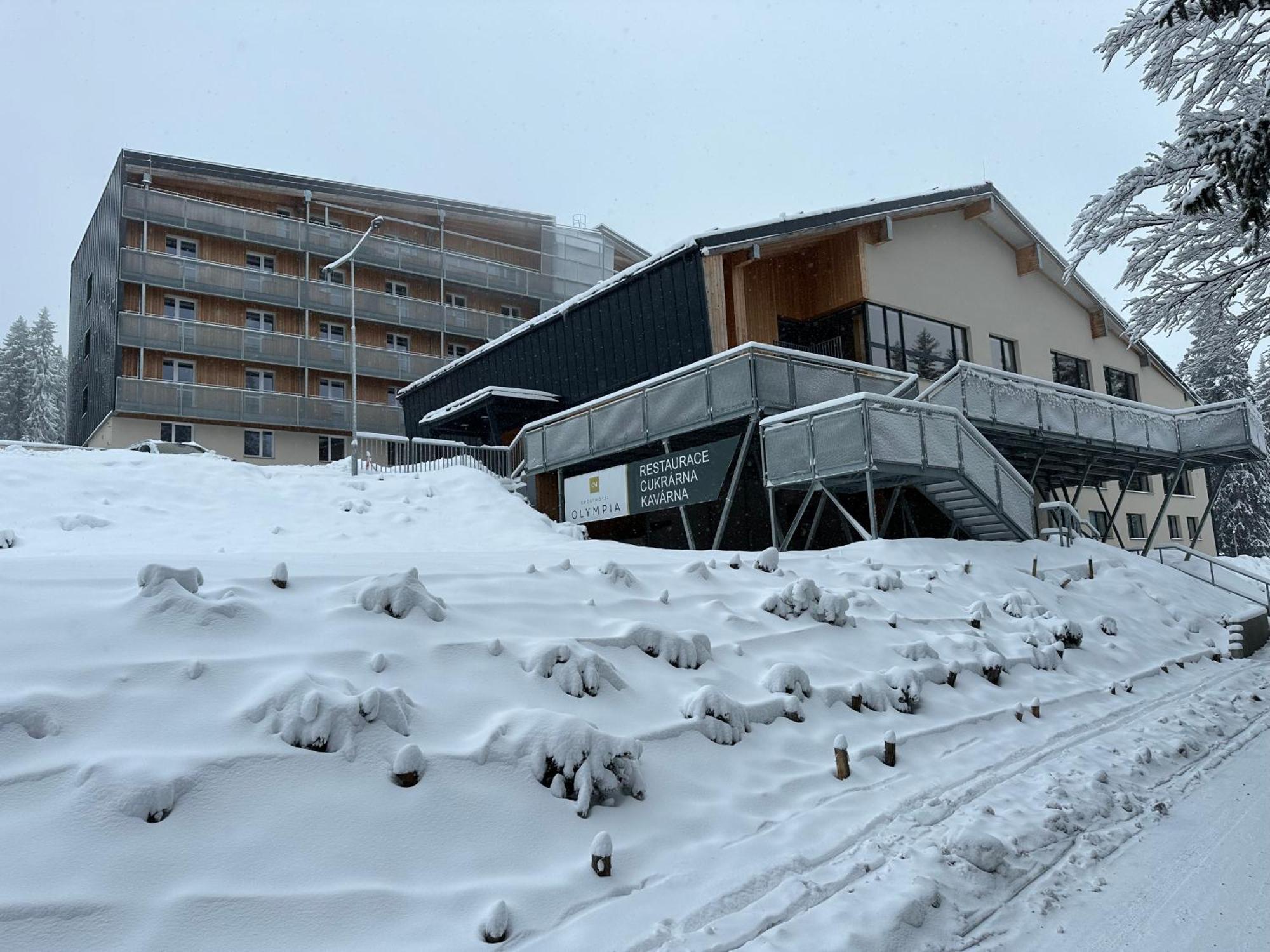 Sporthotel Olympia Stachy Exterior foto